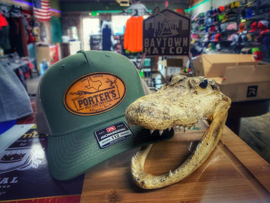 Texas Redfish Trucker Hat | Laser Engraved Patch Hat | Texas Redfish Hat | Texas Fishing Hat | Tailing Redfish